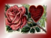 fleur et coeur